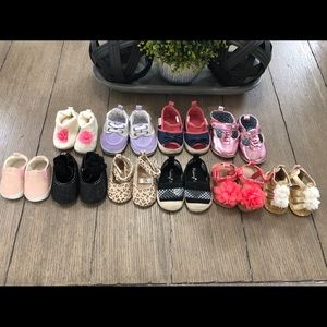 Newborn-12mo Shoe Lot